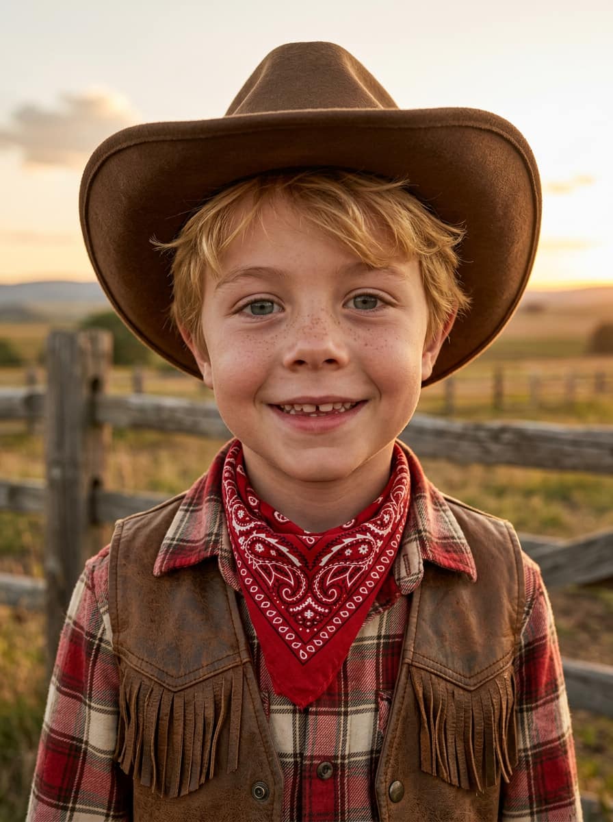 Ensaio Pekeninos tema Cowboy